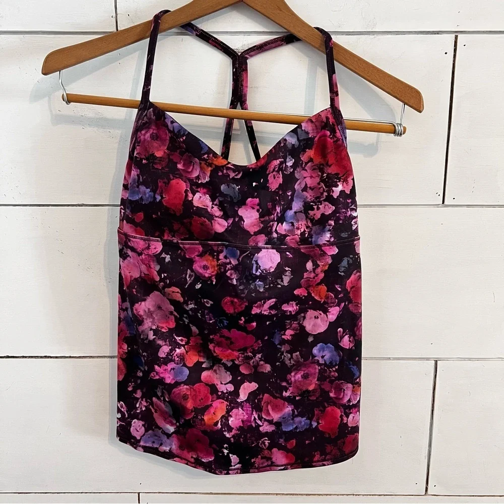 Athleta Vinyasa Printed Support Top. Size Small. New With Tags.
